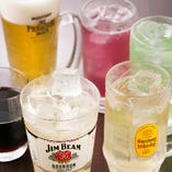 ビール＆超炭酸ドリンクが楽しめる『飲み放題』