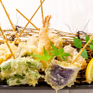 全席個室 天ぷら/焼き鳥/おでん 天串(TENGUSHI) 草津駅前店_拘りの天ぷら食材