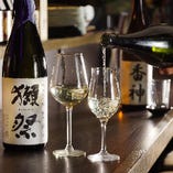 人気の日本酒、焼酎等、種類豊富なお酒をご用意。