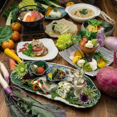 花様 ka－you 京橋京阪モール 野菜割烹の自然派和食店 コースの画像