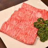 近江牛のステーキは
とてもジューシーです