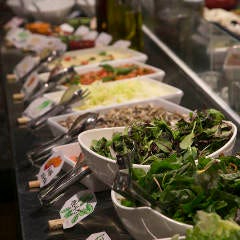 【Buffet set】&nbsp;（農園野菜のビュッフェ・パスタ1品・ドリンクバースタイル）