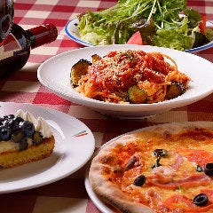 ミニコース2,700円/選べるピッツァ･パスタ･デザート･ドリンク