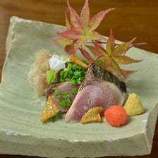 日本各地の産直食材に拘った季節和食