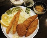 ミックスフライ定食　950円