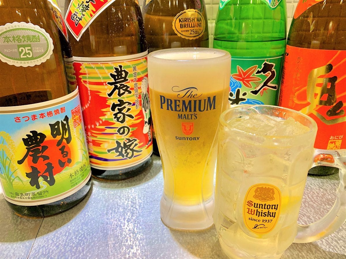 飲み放題のみ 2時間2 000円 金宮焼酎サワー 酎ハイ 生ビール 高炭酸角ハイボール他が飲み放題 の詳細 九州酒場 ほまれ 八丁堀店 八丁堀 居酒屋 ぐるなび