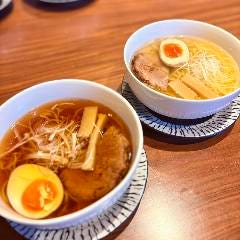 【新登場】コースの〆に最適。鶏と塩の旨味が引き立つ「醤油・塩ラーメン」