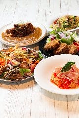 全品嬉しいドリンクバー付！