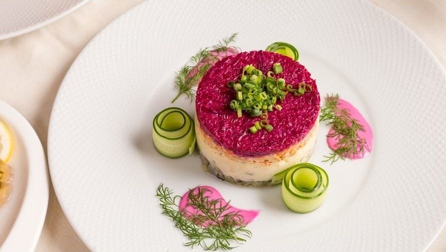 ビ*オ様 Moritz Rogovsky 新品【76000円】　パープル フラン ロシア料理レストラン ROGOVSKI（銀座/ダイニングバー） - 楽天