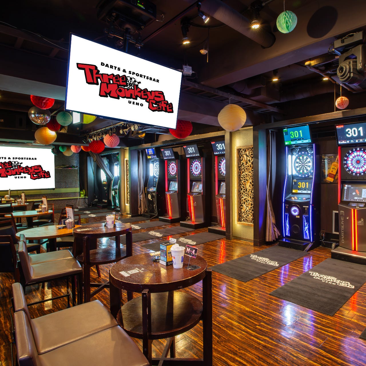 スリーモンキーズカフェ 上野公園前店_☆投げ放題付きプライベート個室☆