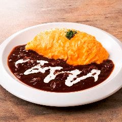 『オムハヤシライス』