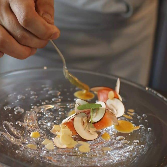 Restaurant L Aube レストランローブ 麻布十番 フレンチ フランス料理 ぐるなび