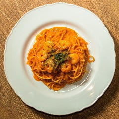 一番人気！プリプリ海老のトマトクリーム　セット