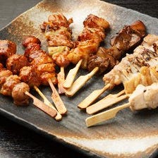 千葉県産”地養鶏”を使用した串焼き