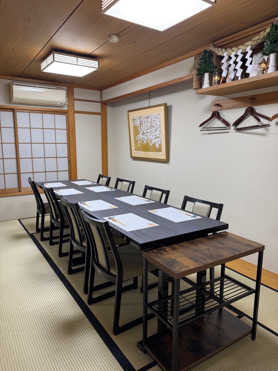 ふぐ料理・はも料理 三田　山田屋_◆１階 座敷「末広」 ◆　テーブル椅子席個室(6-8名様)