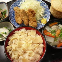ふぐ料理・はも料理 三田　山田屋_竹の子ごはん（3-4月期間限定）