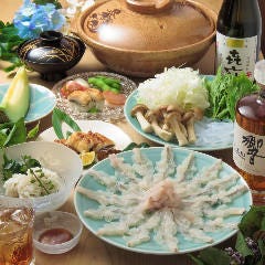 ふぐ料理・はも料理 三田　山田屋_ ■はもしゃぶ 基本コース(揚物なしちょっと軽めコース) 5/26からのご用意【要予約】
