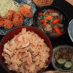 ふぐ料理・はも料理 三田　山田屋_松茸ごはん　期間限定メニュー　◆今季終了いたしました◆
