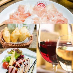生ハムやお肉など、趣向を凝らした料理をお楽しみください♪