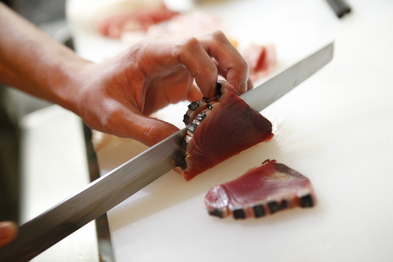 ■豊洲から仕入れる鮮魚と三陸沖・九州から仕入れる魚介類