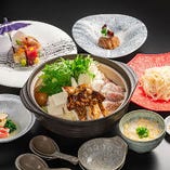 松茸と紅葉鯛 秋の美食鍋