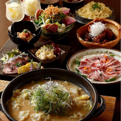 【四季彩和食料理】　宴(うたげ)コース（飲み放題付全11品）4,000円｜ぐるなび限定・神戸牛・忘年会・個室