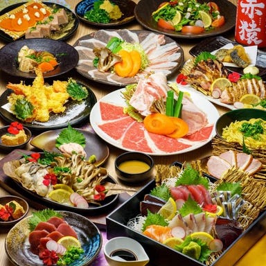 全席完全個室居酒屋 鹿児島を食べる! 南薩農場 鹿児島天文館店_【鹿児島三大名物堪能コース】2.5H飲み放題!個室確約◎接待・旅行・おもてなしに最適な全9品鍋有★5,000円