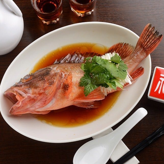 中国食酒坊 まつもと コース おすすめ 魚一匹蒸し付き フカヒレスープと選べる〆のお料理 くるみ担々麺 または 炒飯 など ぐるなび 中国食酒坊 まつもと コース おすすめ 魚一匹蒸し付き フカヒレスープと選べる〆のお料理 くるみ担々麺 または 炒飯 など ぐるなび