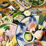 ◆魚雅の飲み放題付き宴会コース◆
