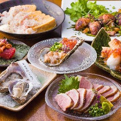 牡蠣以外の居酒屋メニューの数々。是非ご賞味ください！