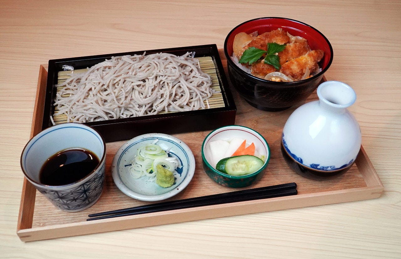 手打ちそば 松庵（SHO‐AN） メニュー：そばセット - 楽天ぐるなび