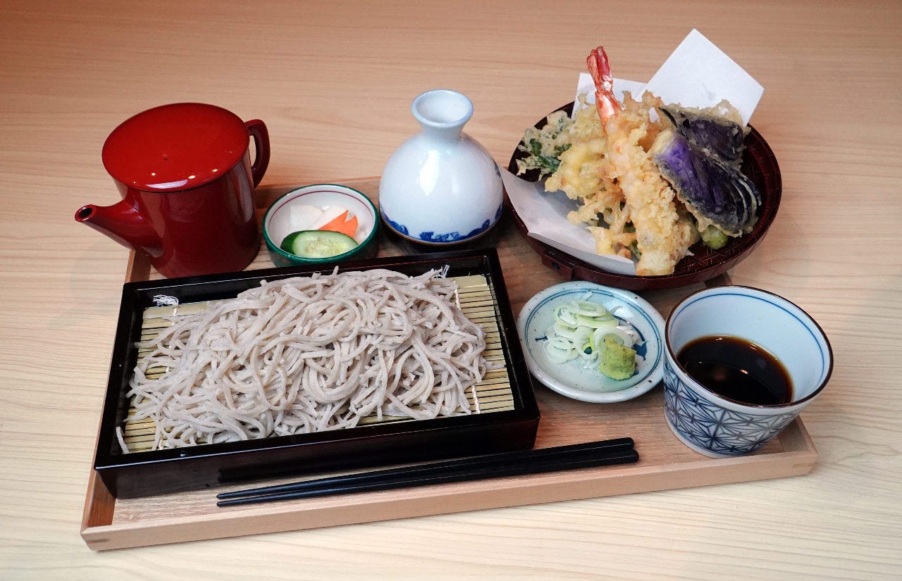 手打ちそば 松庵（SHO‐AN） メニュー：そばセット - 楽天ぐるなび