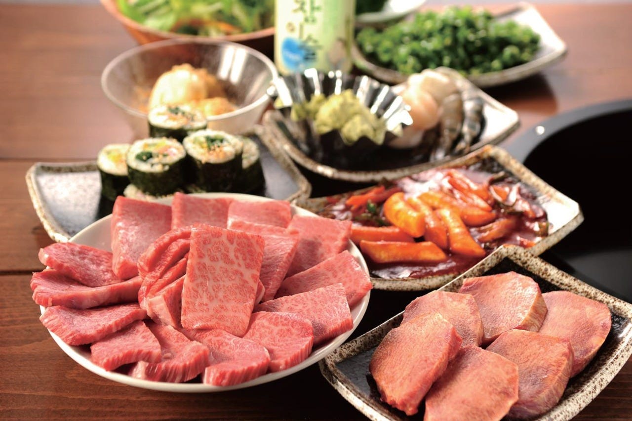 個室 焼肉 食べ放題 明洞 ミョンドン 広島市 焼肉 ぐるなび