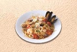 イタリア産カラスミと魚介のペペロンチーノ