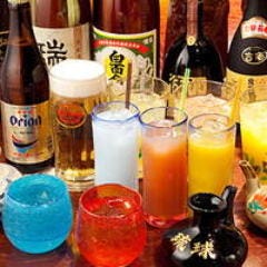沖縄のお酒を豊富にご用意！！