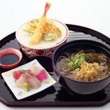 天ぷら蕎麦・お造り膳