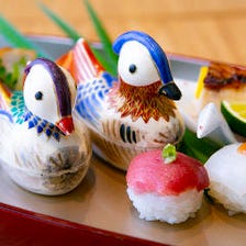 【慶事用】当店の名物料理でお祝い！神戸牛ステーキ付『祝鯛めしスタンダードコース』6,500円（税抜）