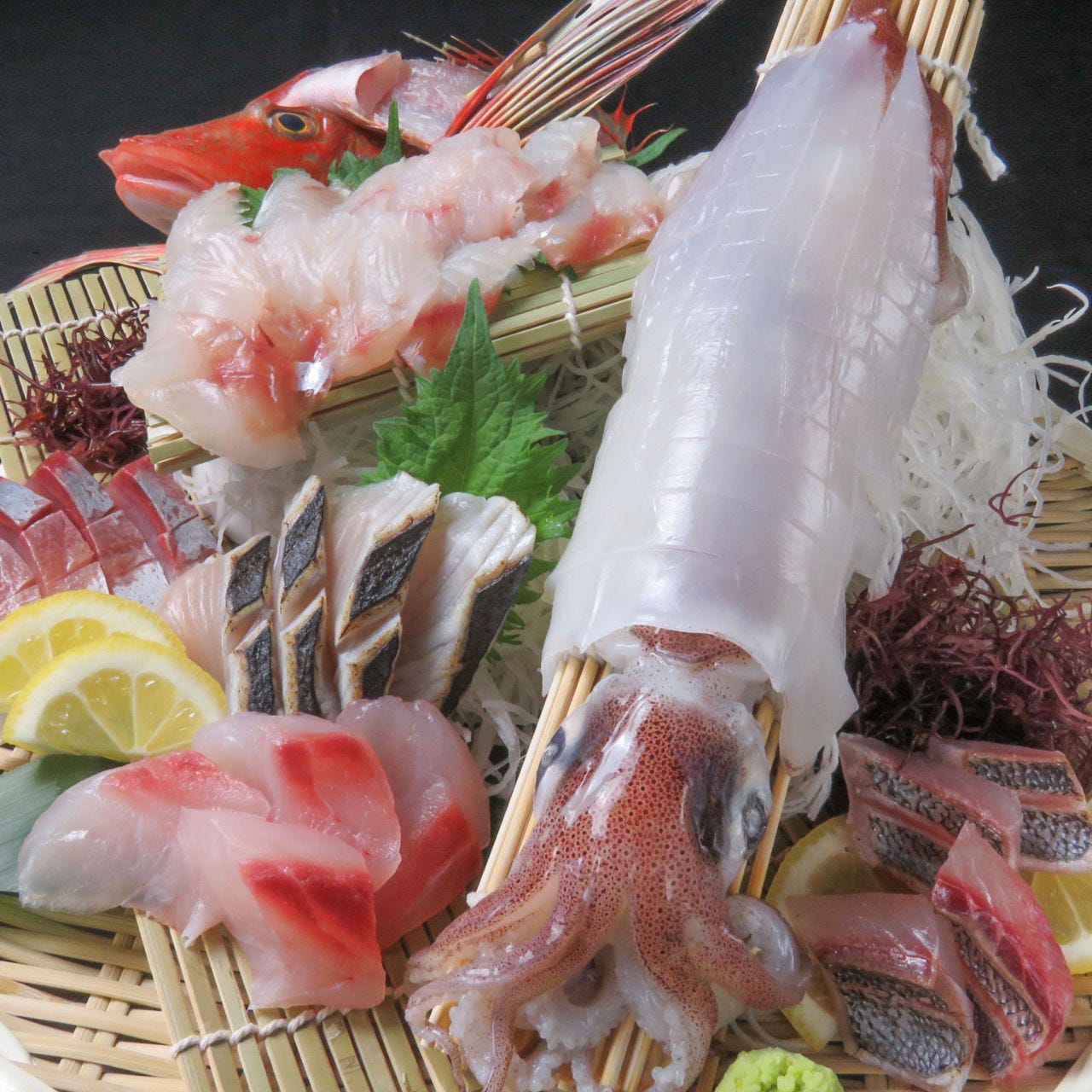 月 海 大名店 コース 魚が食べた い 飲込3 000円 当日飛込みok 旬のイカの姿造りに天然旬魚と人気メニュー抜粋コース ぐるなび 月 海 大名店 コース 魚が食べた い 飲込3 000円 当日飛込みok 旬のイカの姿造りに天然旬魚と人気メニュー抜粋コース ぐるなび