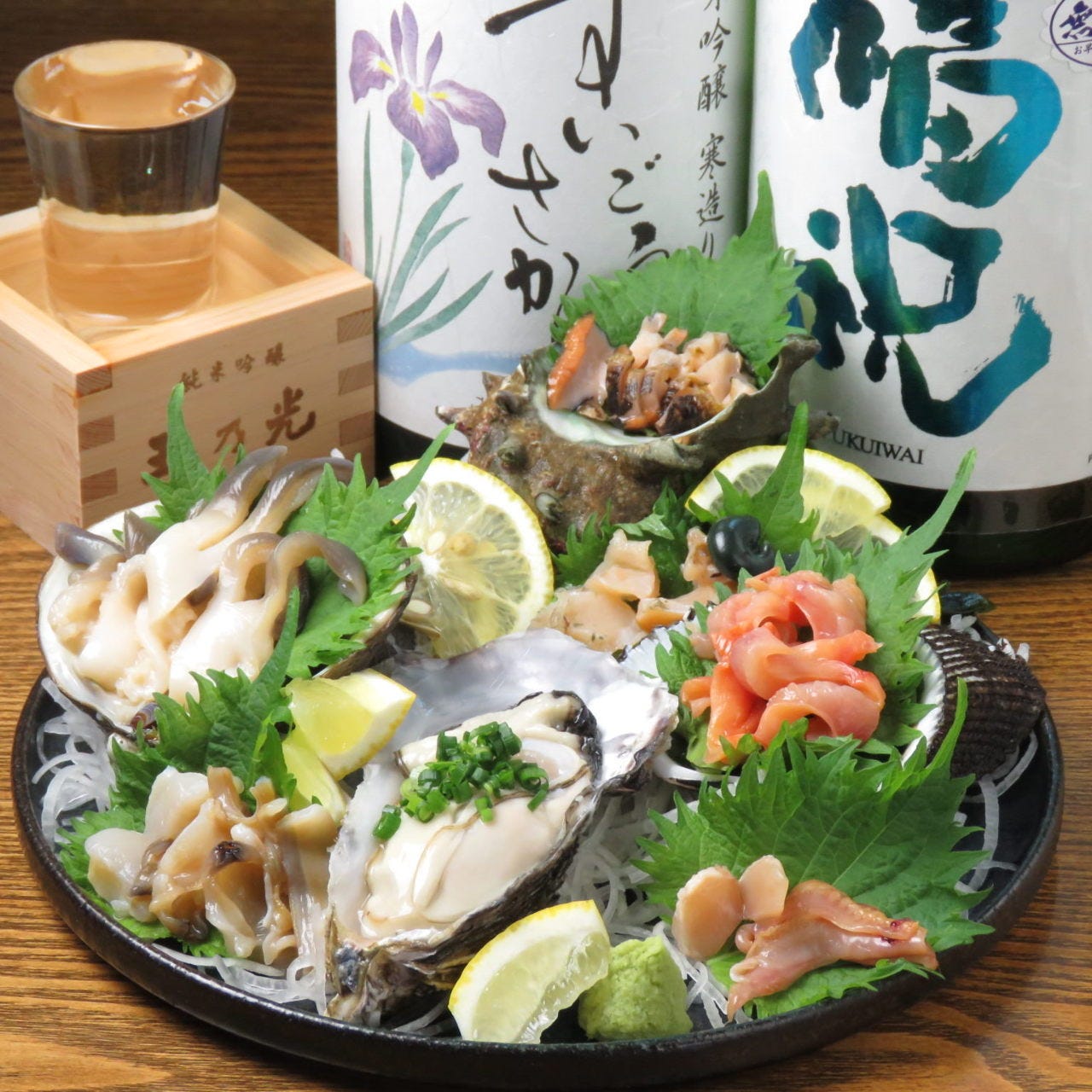 市場直送鮮魚&おでん『木更津 海坊主』厳選日本酒&飲み放題