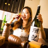 獺祭三割九分含む日本酒28種が飲み放題の『プレミアム飲み放題』