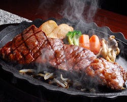 A5ランク　仙台牛を炭火で炙り焼き！