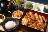 “純鶏”名古屋コーチン特上もも肉の鶏ひつまぶし