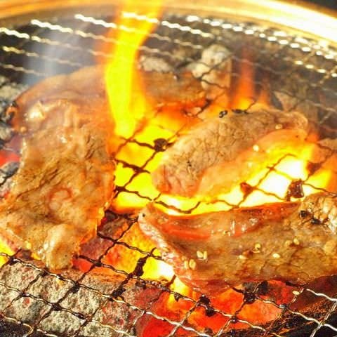 本格的で美味しい焼肉を七輪で堪能