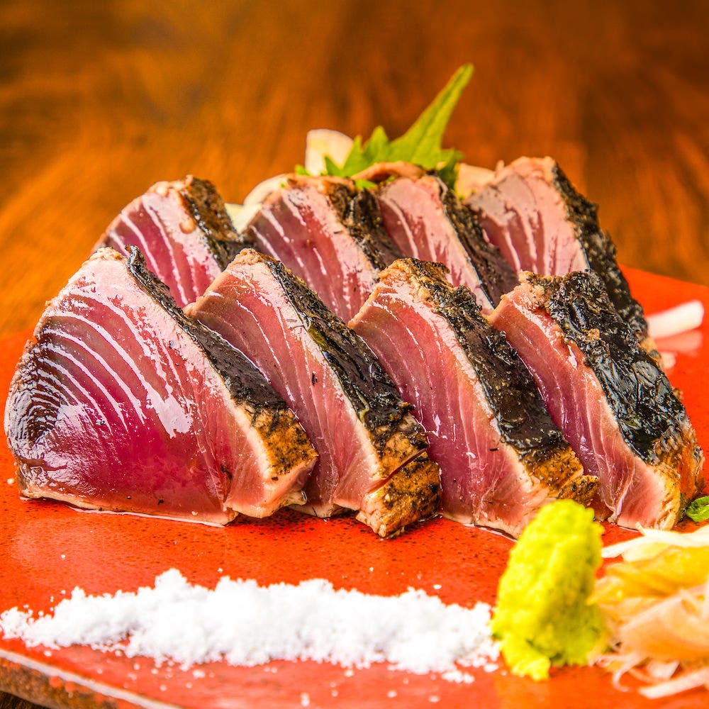 わらやき屋 新宿の鰹のわらやき塩たたき