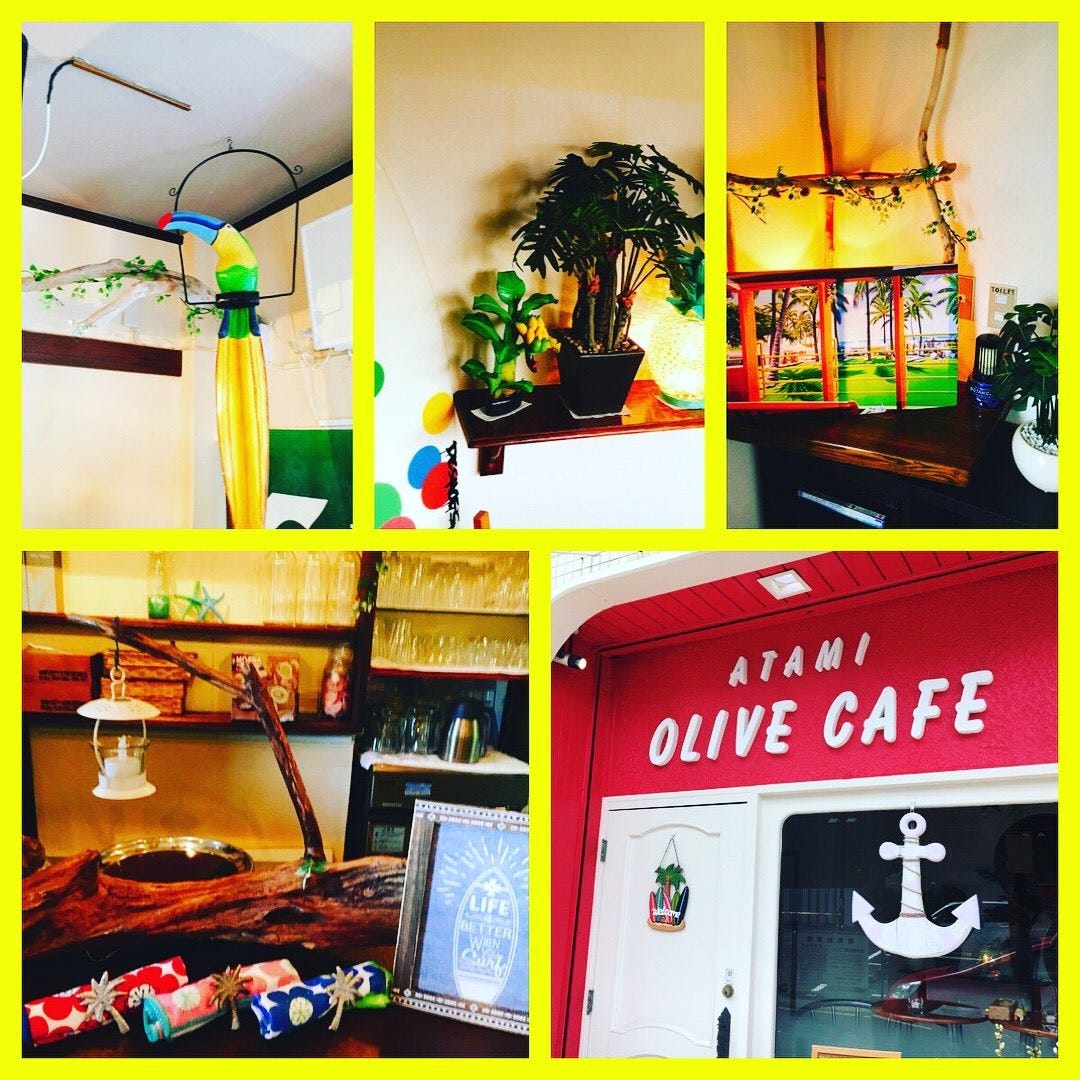 Atami Olive Cafe 熱海オリーブカフェ 熱海 カフェ ぐるなび