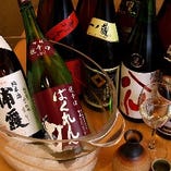 日本各地の日本酒をどうぞ♪