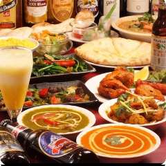 【貸切OK】食べ飲み放題 本格インド料理 マハール