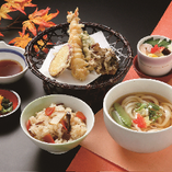 秋の天ぷら膳