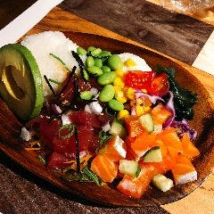マグロとサーモンのポケボウル