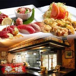 創作料理や沖縄料理が盛り沢山！
幹事さん必見プランいろいろ。